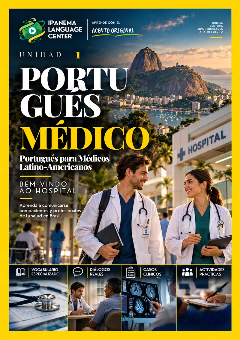 Portada del ebook Portugués para Médicos
