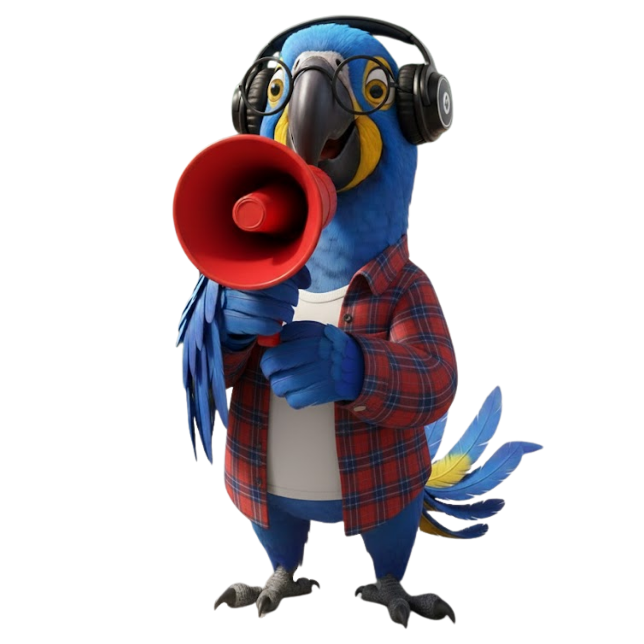 Zeca anunciando grabaciones