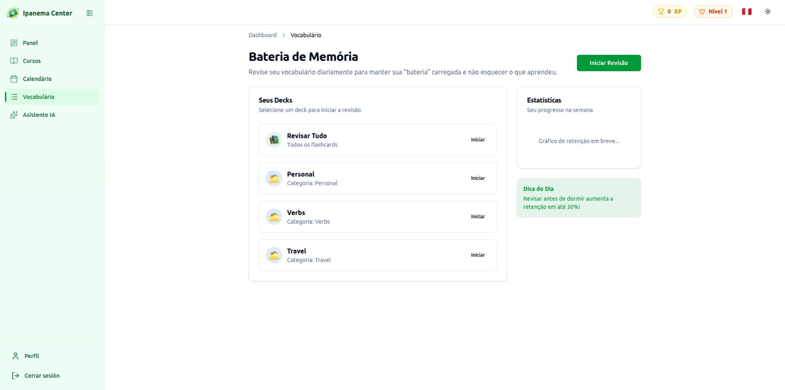 Vocabulario Inteligente